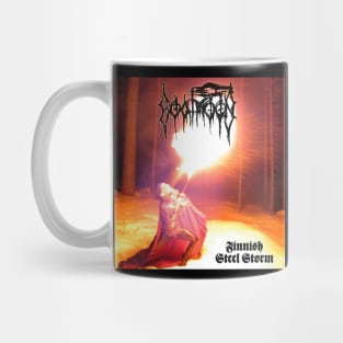 Goatmoon Finnish Steel Storm | Black Metal Mug